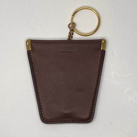 Vintage Coach Squeeze Key Case #7216 - Picture 1 of 4